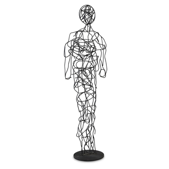 MISTER METAL WIRE FLOOR SCULPTURE