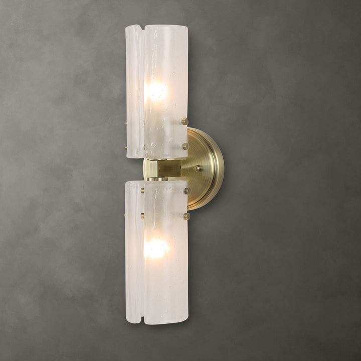 MISTIE 2 LIGHT GLASS SCONCE