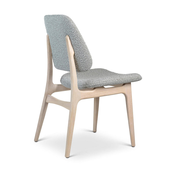 MODERN BRAZILIAN ARIEL FIBER WRAPPED FOAM SIDE CHAIR