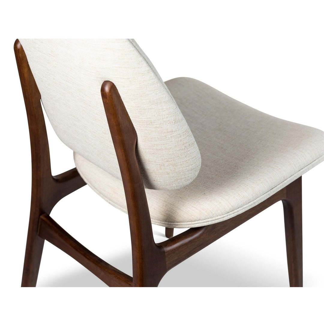 MODERN BRAZILIAN ARIEL FIBER WRAPPED FOAM SIDE CHAIR