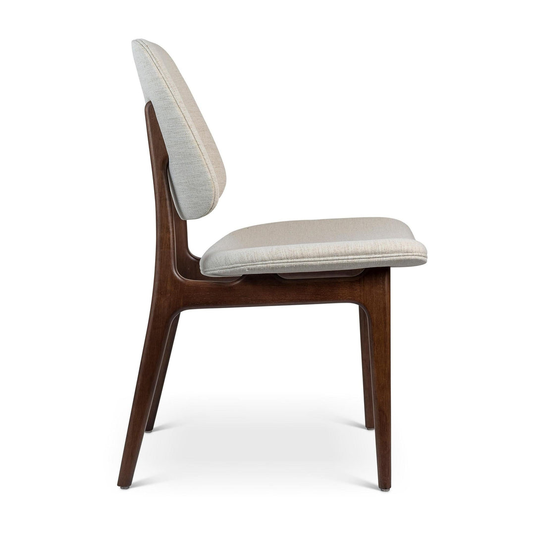 MODERN BRAZILIAN ARIEL FIBER WRAPPED FOAM SIDE CHAIR