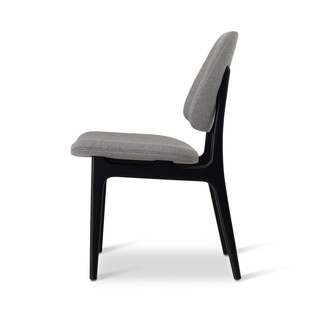 MODERN BRAZILIAN ARIEL FIBER WRAPPED FOAM SIDE CHAIR