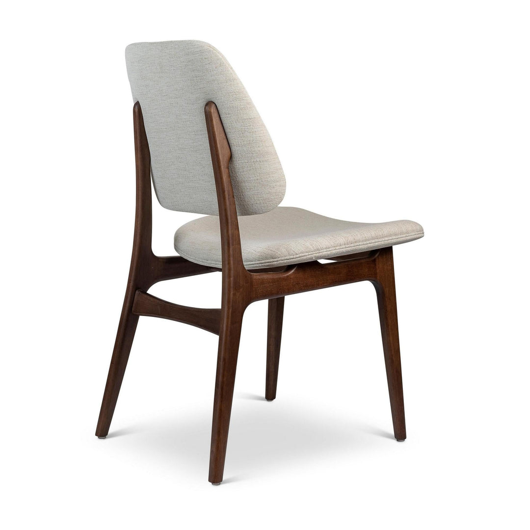 MODERN BRAZILIAN ARIEL FIBER WRAPPED FOAM SIDE CHAIR