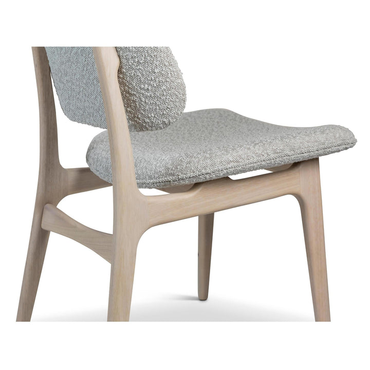 MODERN BRAZILIAN ARIEL FIBER WRAPPED FOAM SIDE CHAIR