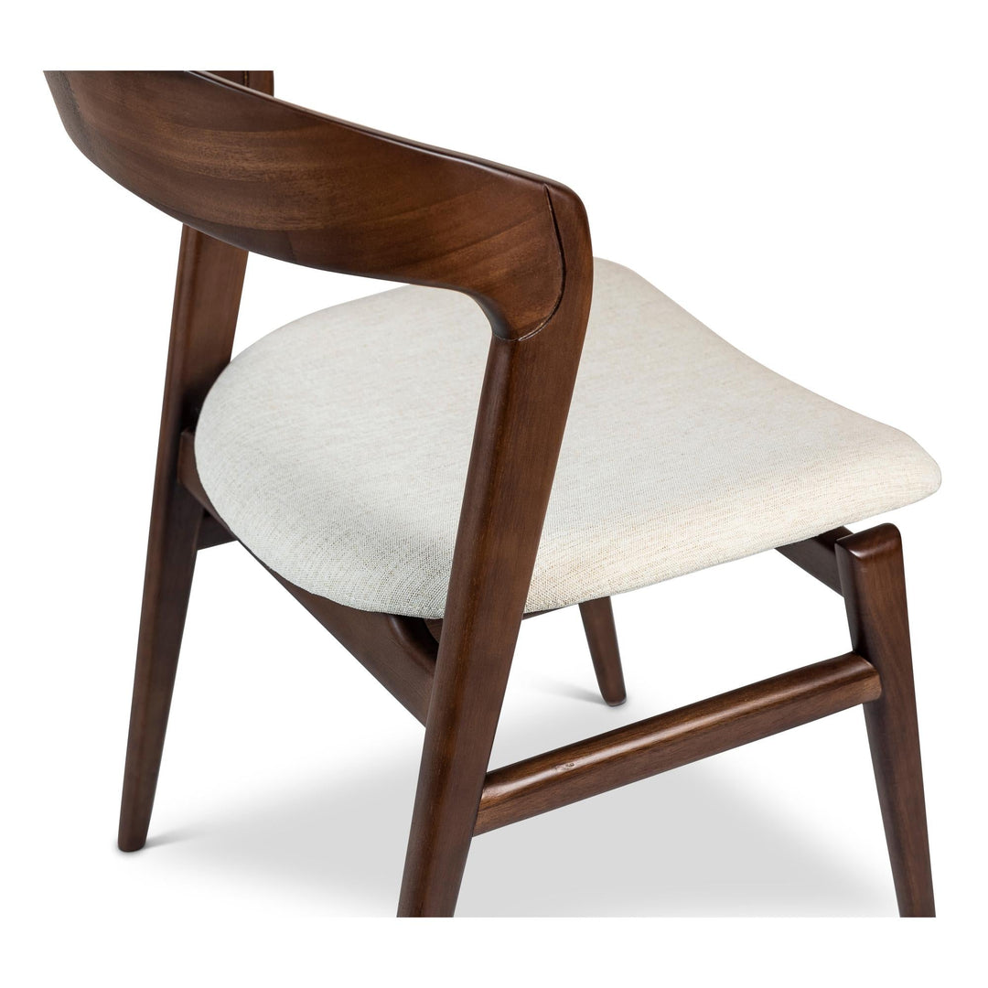 MODERN BRAZILIAN VELMA SOLID TAUARI FRAME SIDE CHAIR