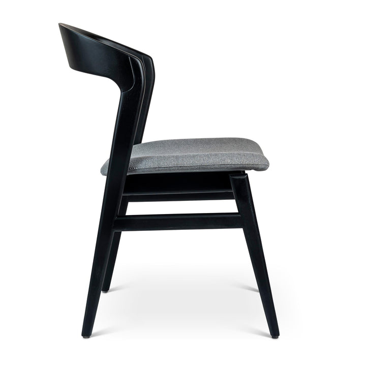 MODERN BRAZILIAN VELMA SOLID TAUARI FRAME SIDE CHAIR