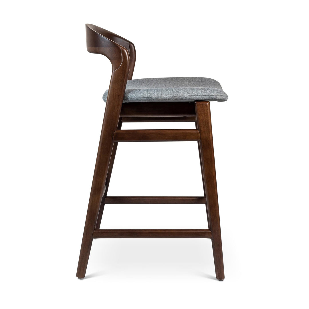 MODERN BRAZILIAN VELMA TAUARI FRAME COUNTER STOOL