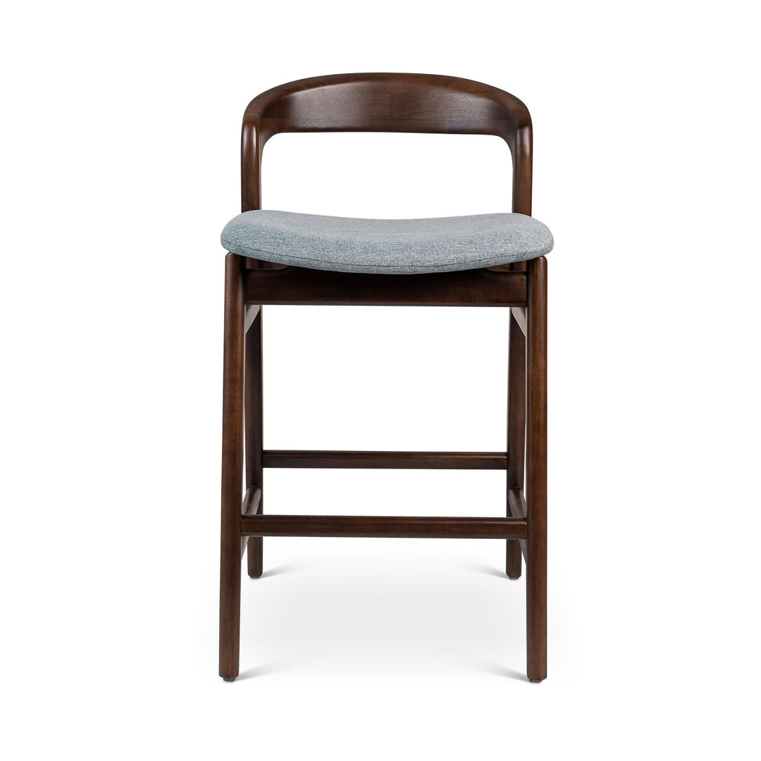 MODERN BRAZILIAN VELMA TAUARI FRAME COUNTER STOOL