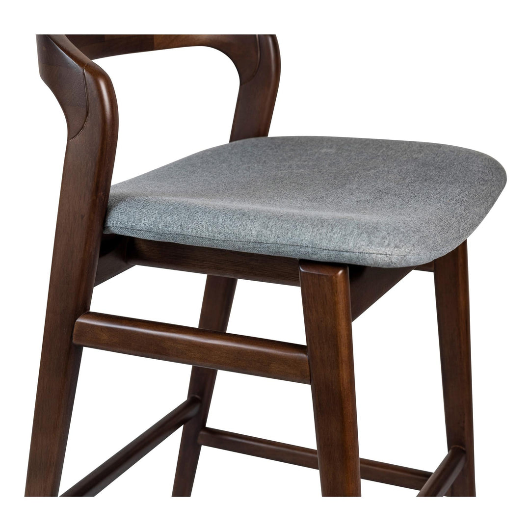 MODERN BRAZILIAN VELMA TAUARI FRAME COUNTER STOOL