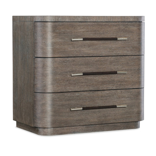 MODERN MOOD 3 DRAWER NIGHTSTAND