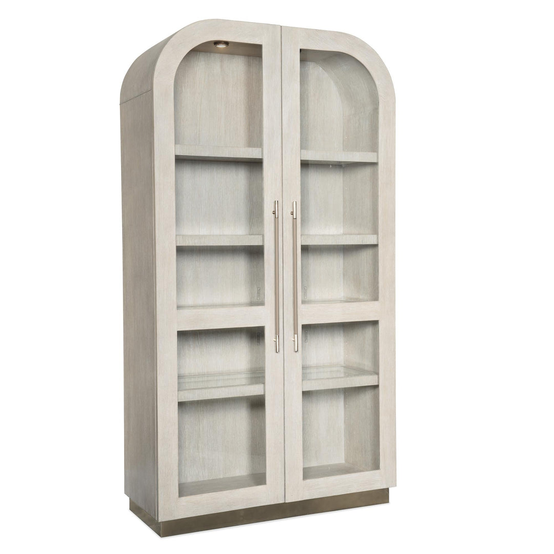 MODERN MOOD ARCHED DISPLAY CABINET