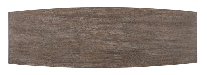 MODERN MOOD OAK VENEER ACCENT CONSOLE