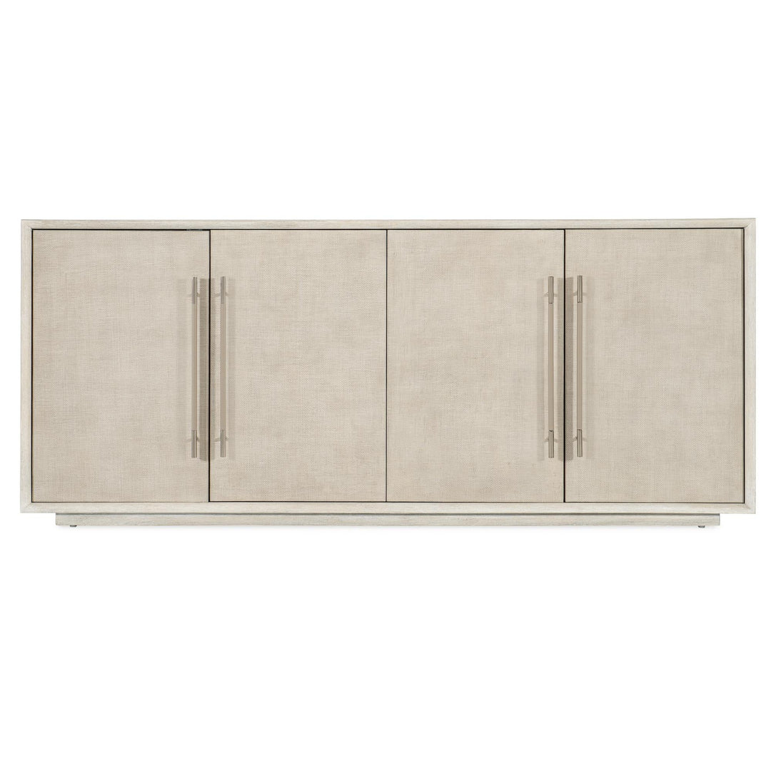 MODERN MOOD RAFFIA MEDIA CREDENZA