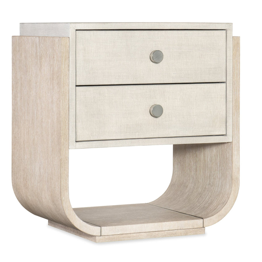 MODERN MOOD RAFFIA NIGHTSTAND