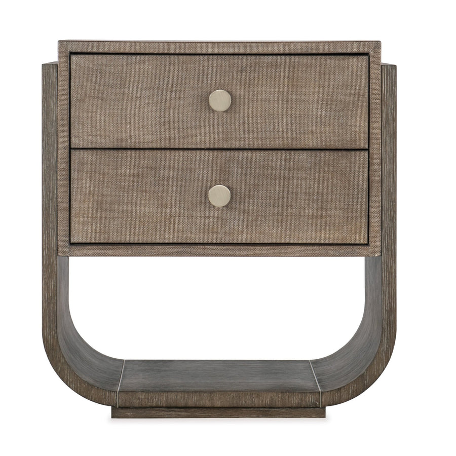 MODERN MOOD RAFFIA NIGHTSTAND