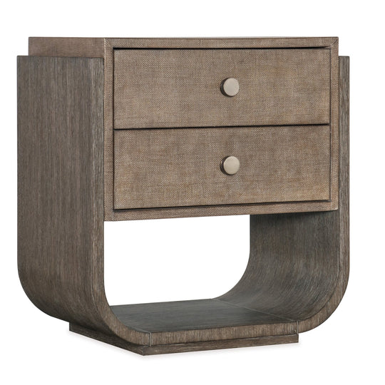 MODERN MOOD RAFFIA NIGHTSTAND