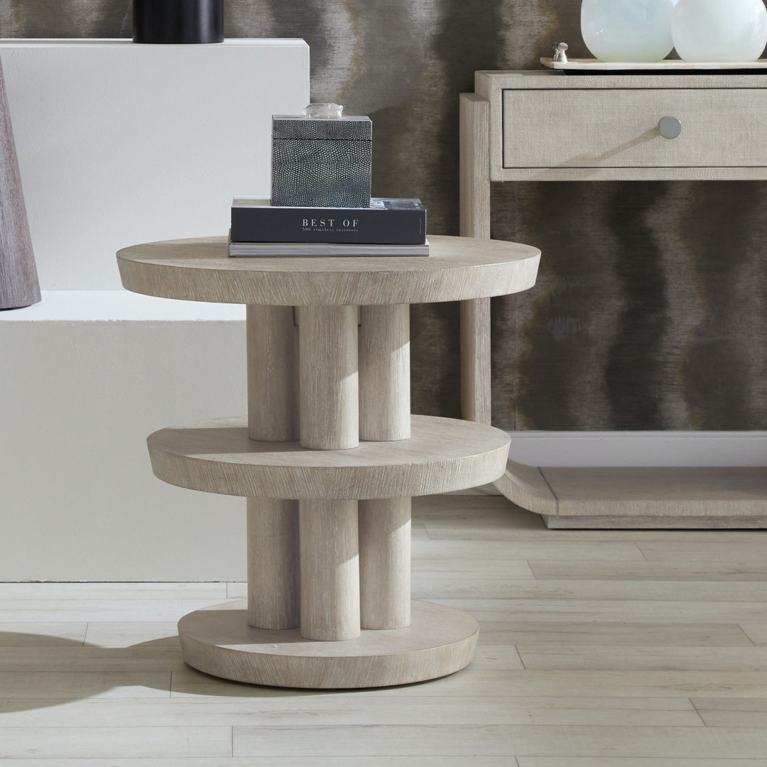 MODERN MOOD STACKED SIDE TABLE