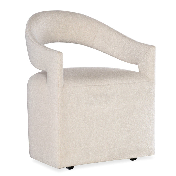 MODERN MOOD UPHOLSTERED ARM CHAIR