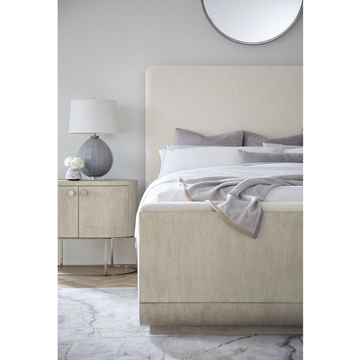 MODERN MOOD UPHOLSTERED PANEL BED