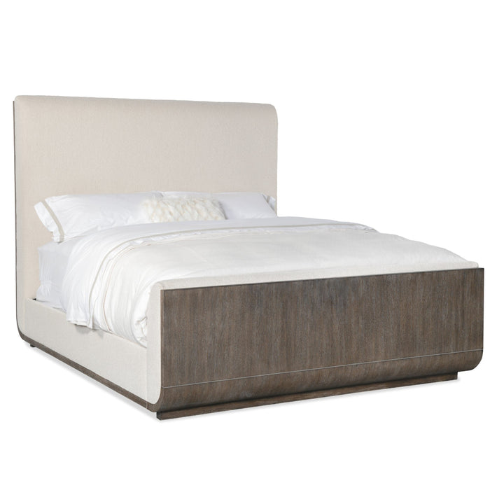 MODERN MOOD UPHOLSTERED PANEL BED