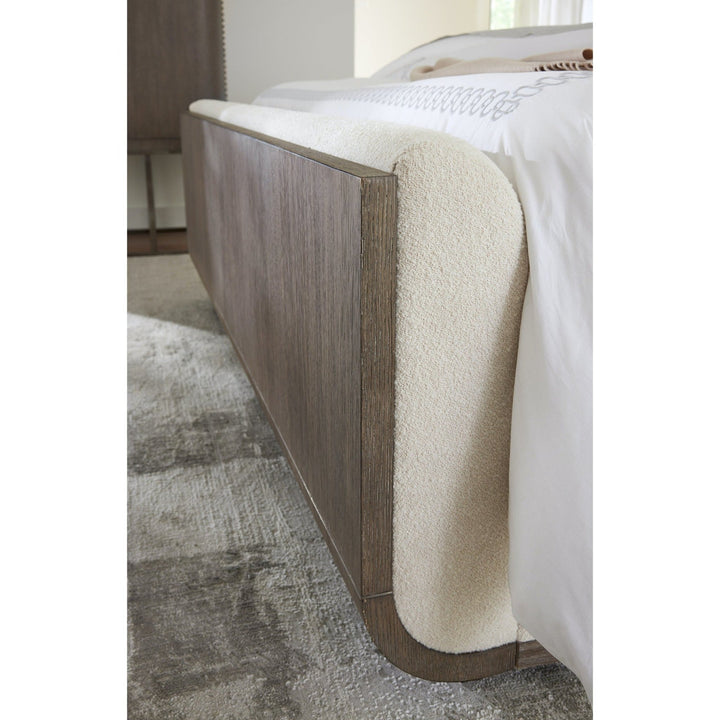 MODERN MOOD UPHOLSTERED PANEL BED