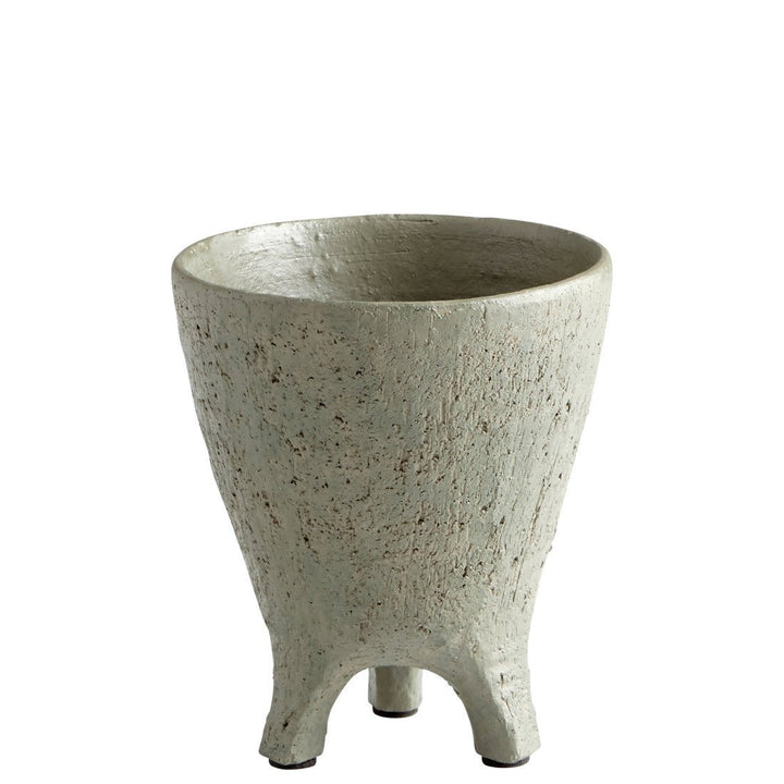 MOLCA GREY CERAMIC VASE