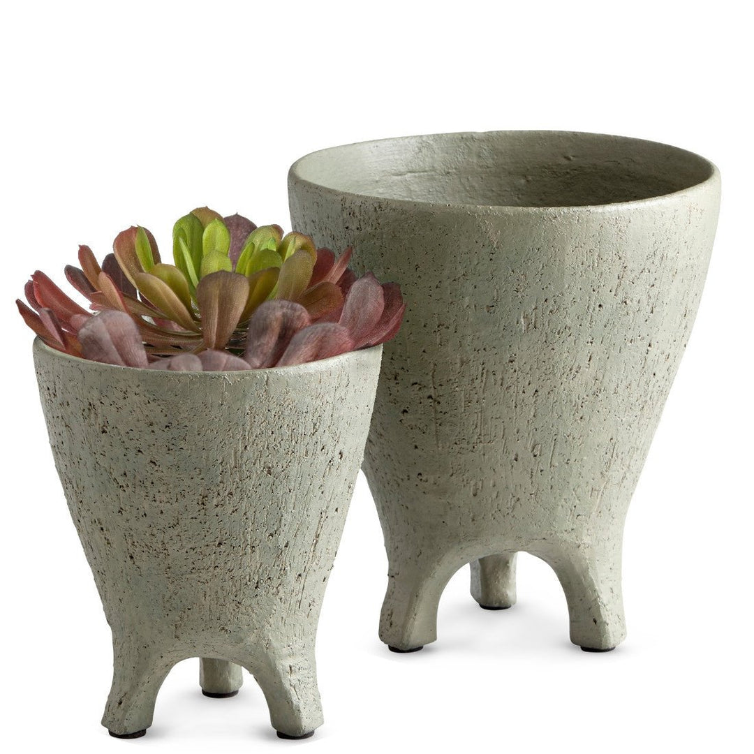 MOLCA GREY CERAMIC VASE