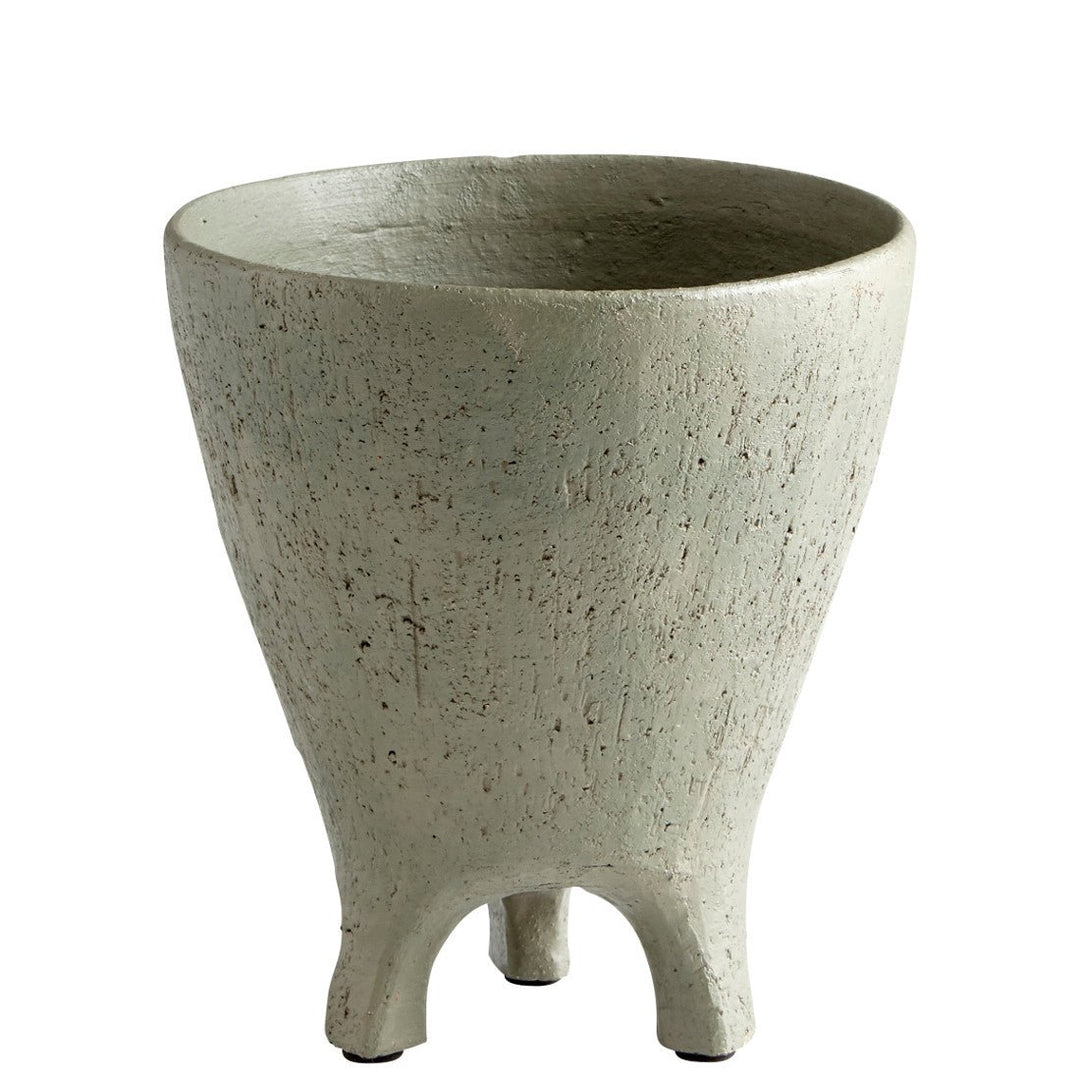 MOLCA GREY CERAMIC VASE