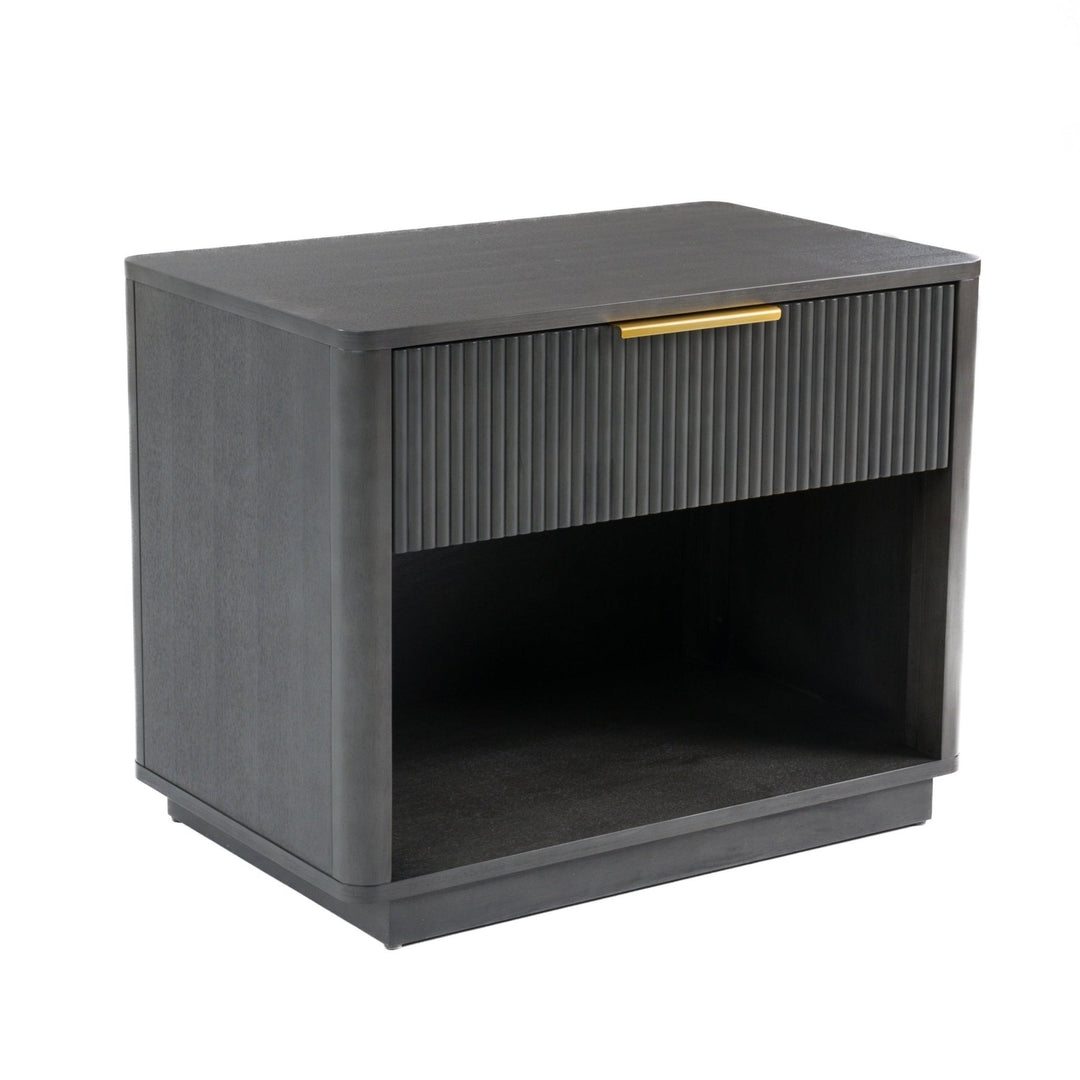 MONICA NIGHTSTAND: DARK GREY