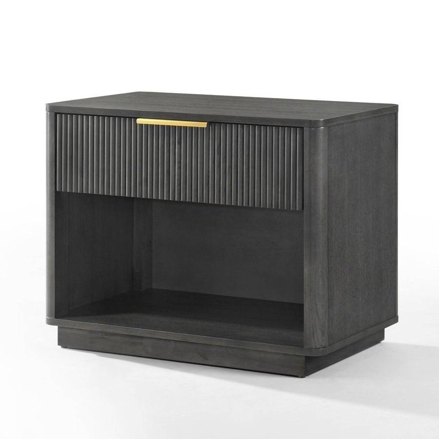 MONICA NIGHTSTAND: DARK GREY