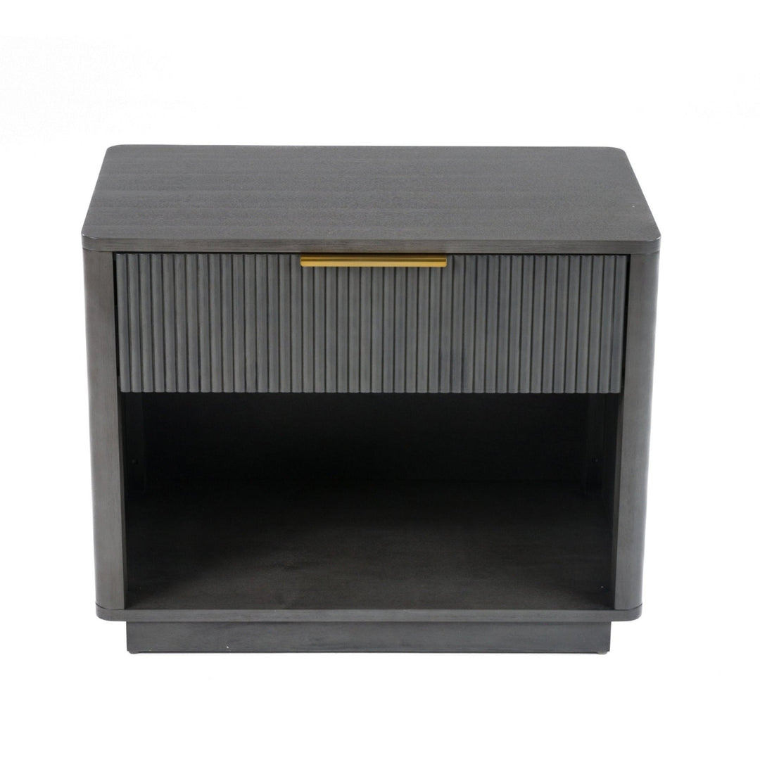 MONICA NIGHTSTAND: DARK GREY