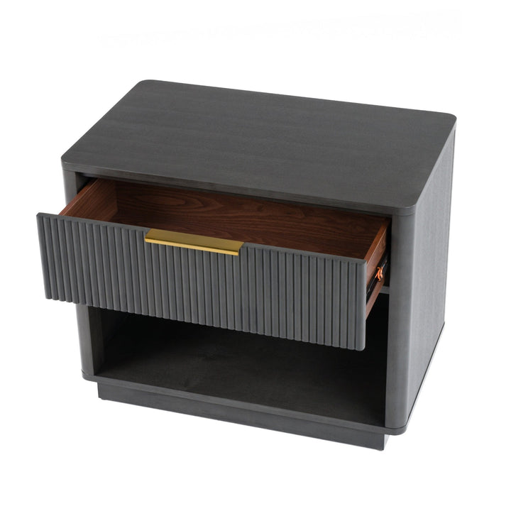 MONICA NIGHTSTAND: DARK GREY