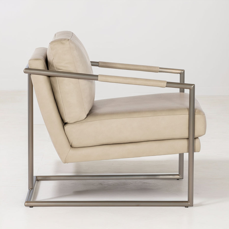 MOODY STAINLESS STEEL METAL CHAIR