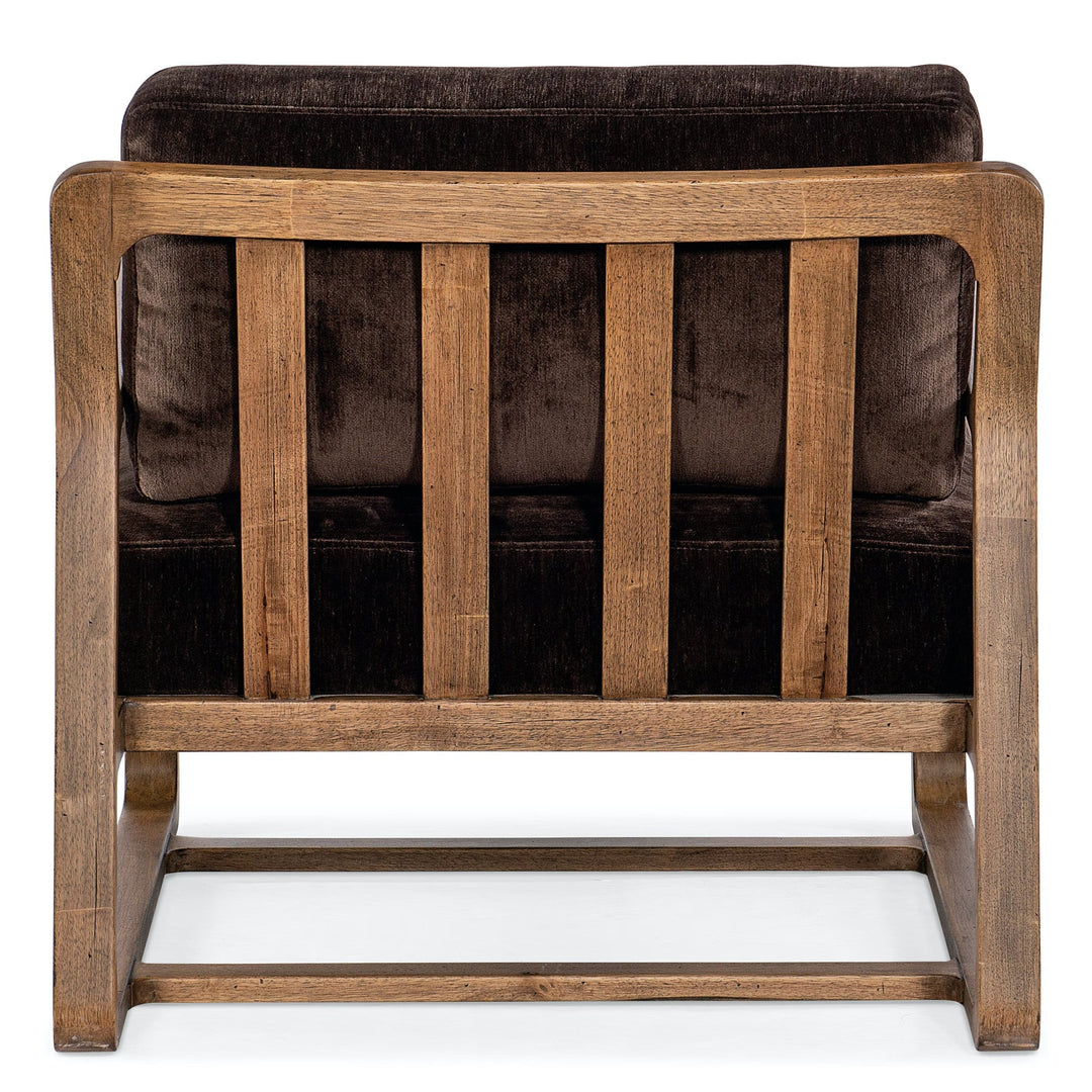 MORAINE ACCENT CHAIR: MARCELLA CHOCOLATE