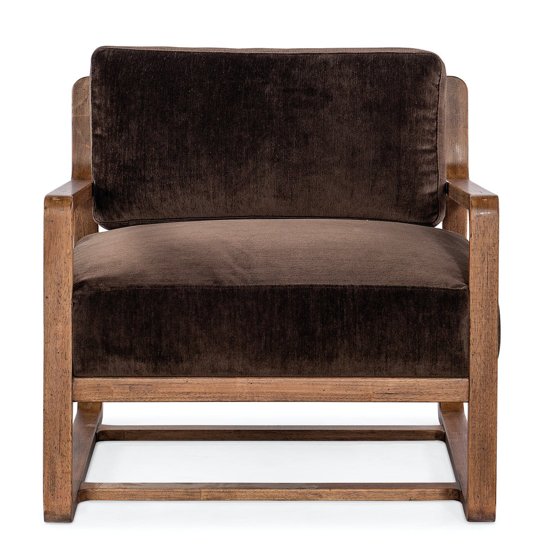 MORAINE ACCENT CHAIR: MARCELLA CHOCOLATE