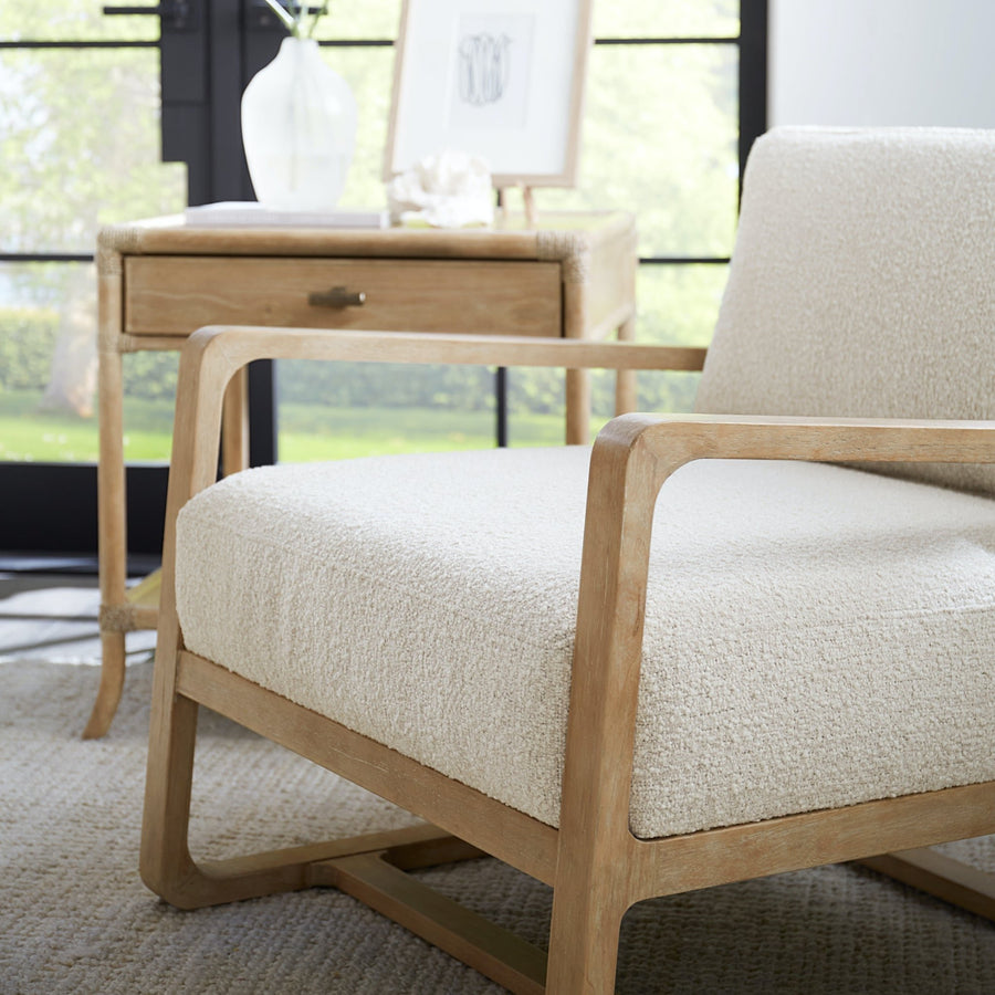 MORAINE CREAM BOUCLE ACCENT CHAIR