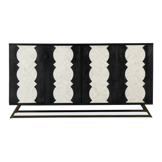 MOROCCO MOD ABSTRACT INLAY CREDENZA