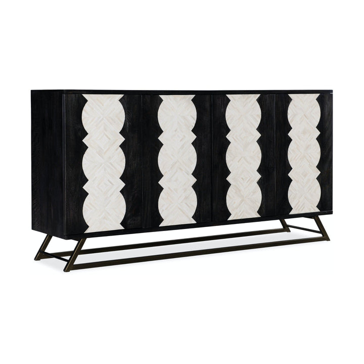 MOROCCO MOD ABSTRACT INLAY CREDENZA