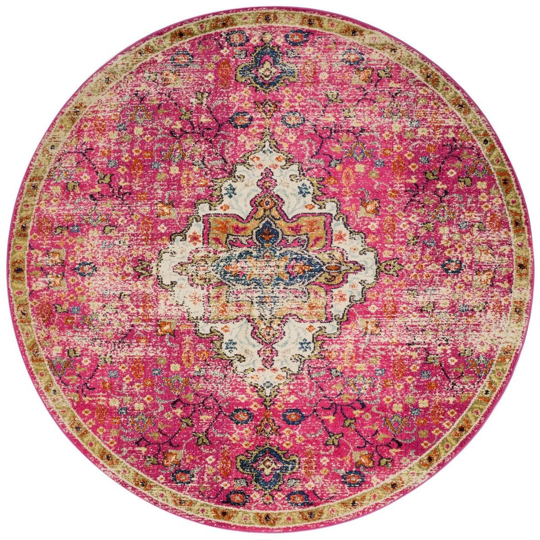 NADENKA RUG: PINK MULTI