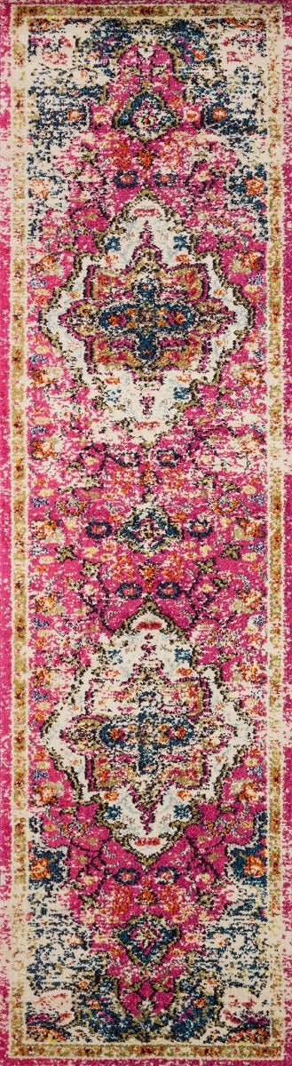 NADENKA RUG: PINK MULTI