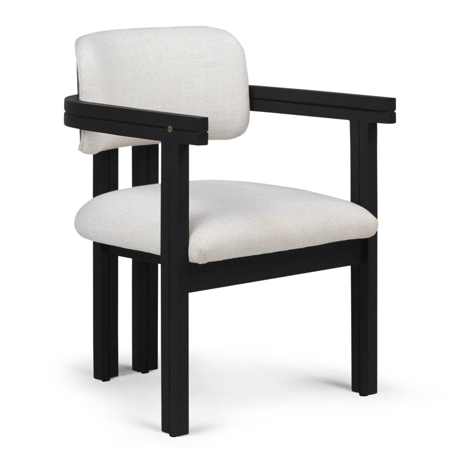 NATHANIEL DINING CHAIR: BLACK