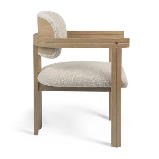 NATHANIEL DINING CHAIR: NATURAL