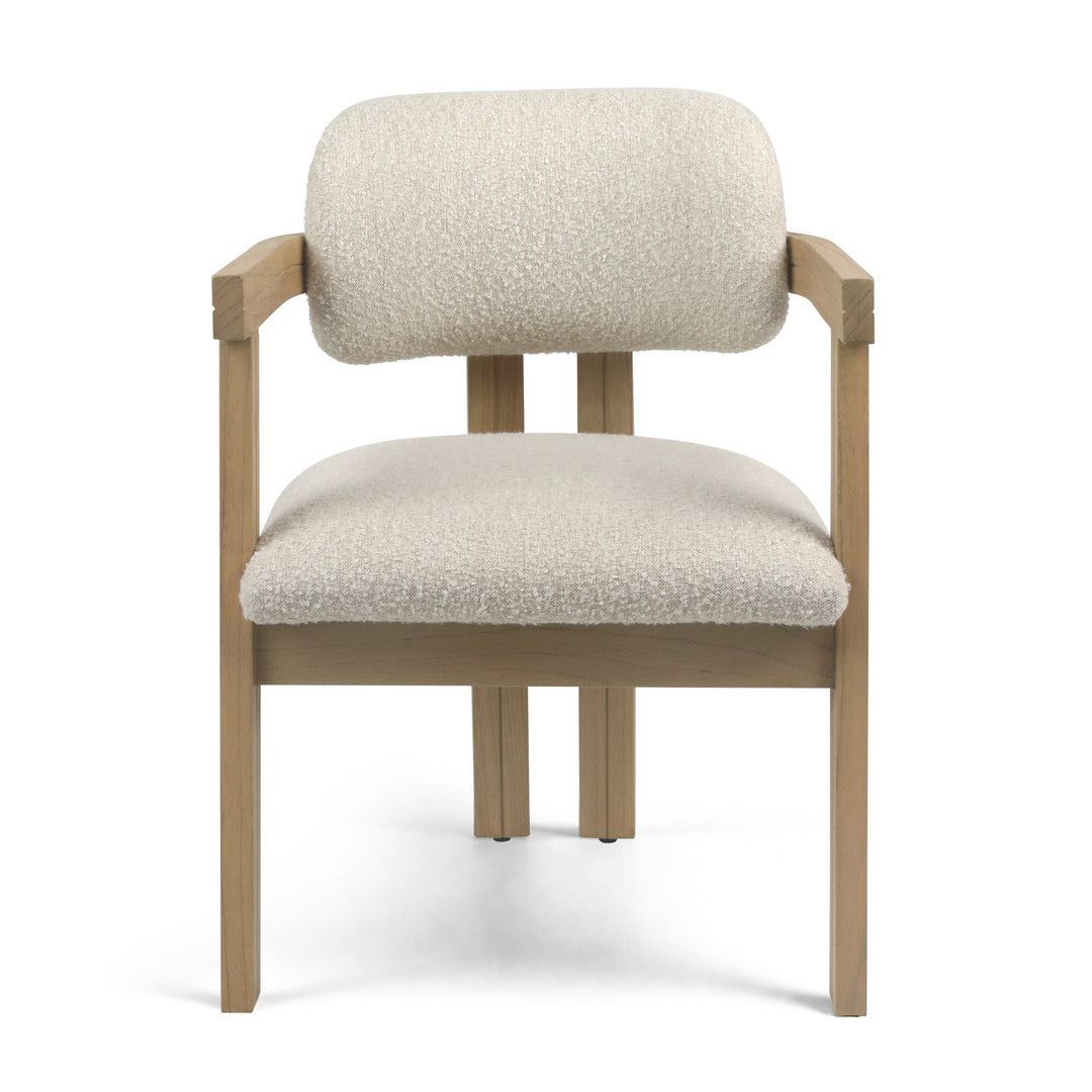 NATHANIEL DINING CHAIR: NATURAL