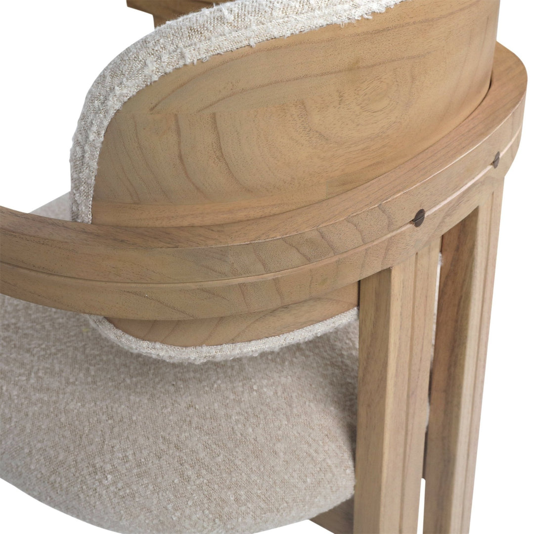 NATHANIEL DINING CHAIR: NATURAL