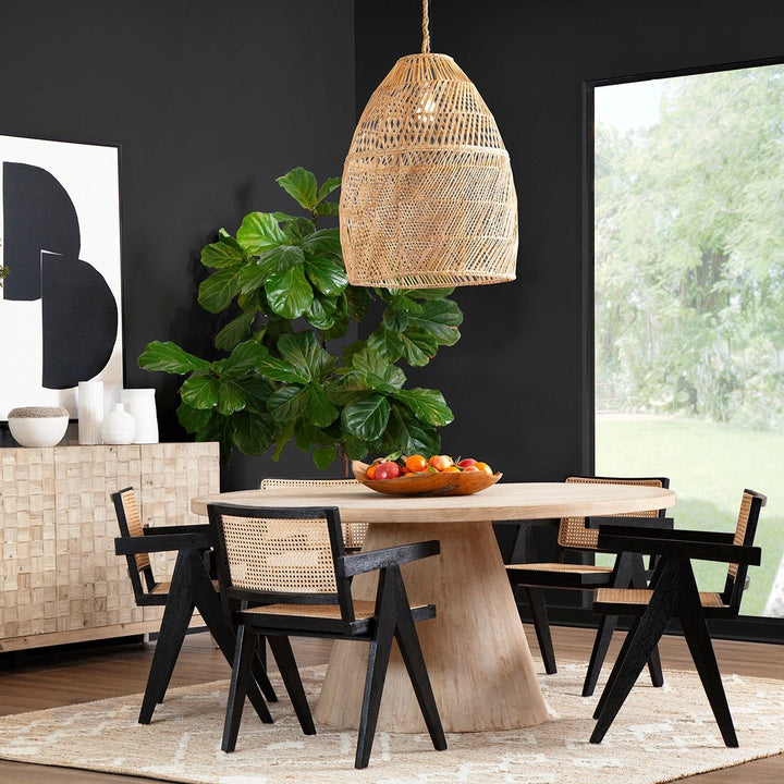 NATURALIST ROUND KONA DINING TABLE