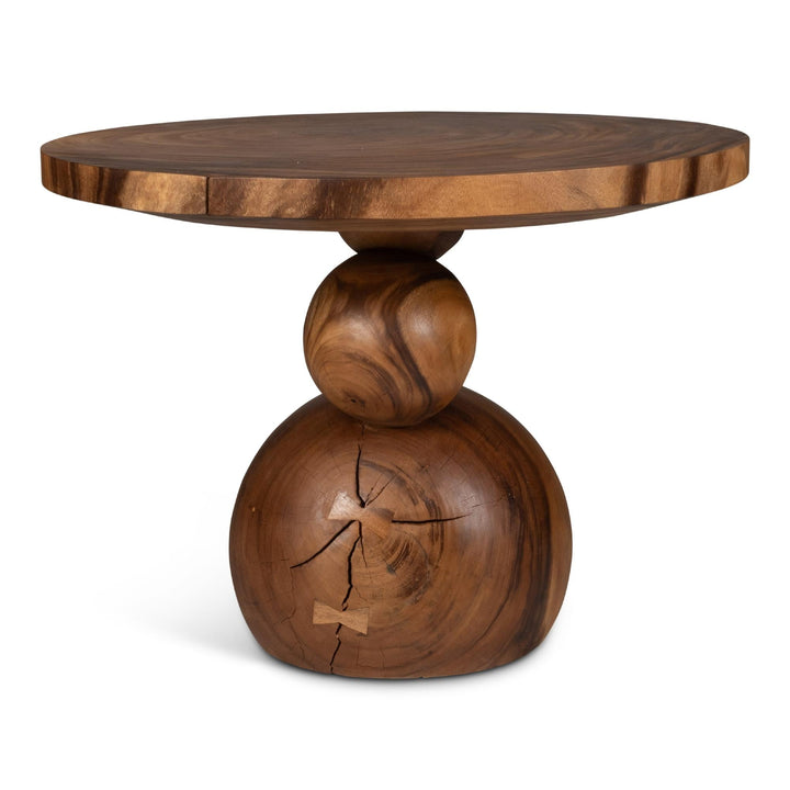 NATURALS SOLID CHAMCHA WOOD NAKSU DINING TABLE