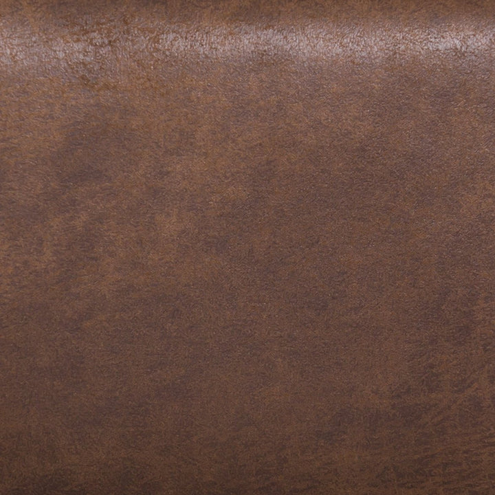 NEWHALL VINTAGE TOBACCO LEATHERETTE BED