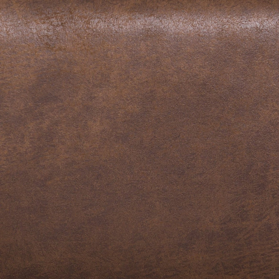 NEWHALL VINTAGE TOBACCO LEATHERETTE BED