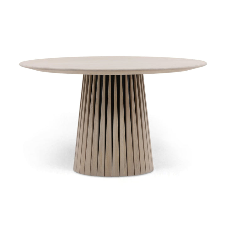 NIKKO 51"RD PEDESTAL DINING TABLE