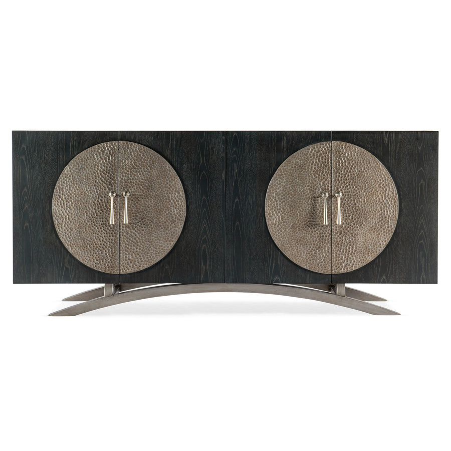 NOLITA FOUR DOOR ENTERTAINMENT BLACK CONSOLE